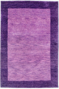 Gabbeh Teppich - Indus 182 x 119 cm - lila