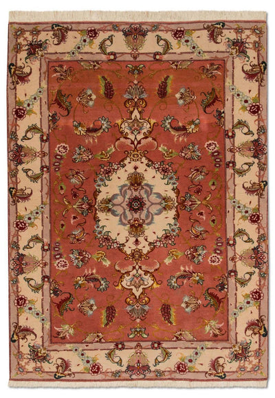 Täbriz - 50 Raj Teppich 104x147cm - Perserteppich