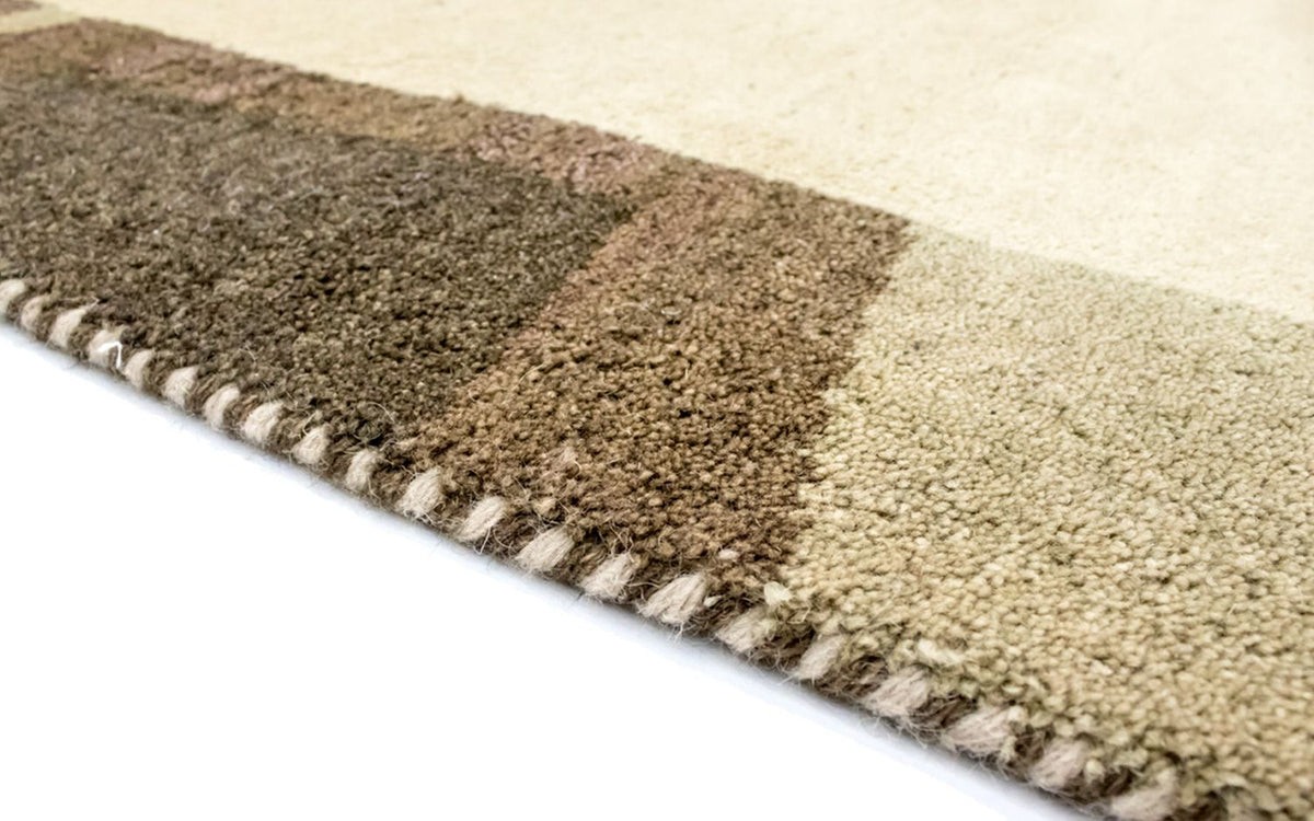 Gabbeh Teppich Indus 143x203cm - Wollteppich