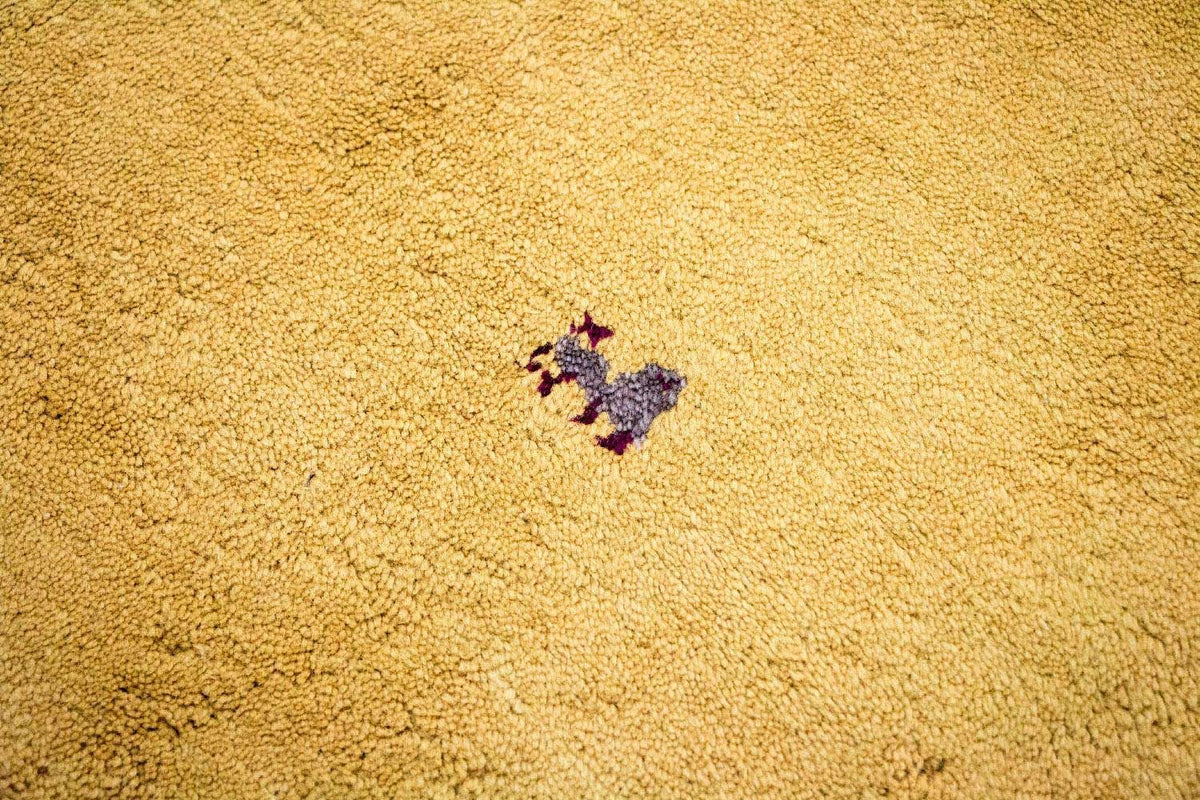 Gabbeh Teppich - Indus 202 x 141 cm - gold