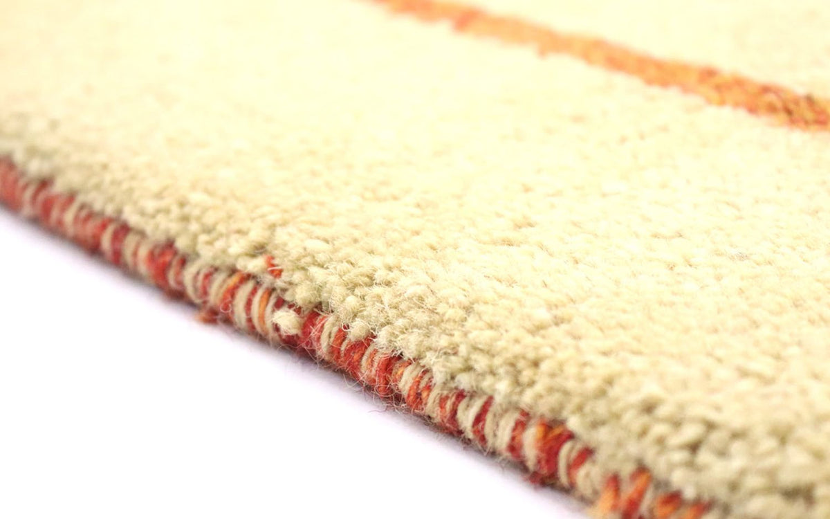 Gabbeh Teppich - Indus 298 x 80 cm - beige