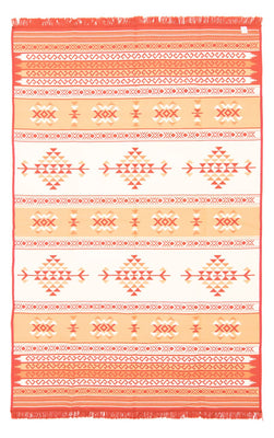 Kelim Teppich - Trendy »Bright« Rechteckig