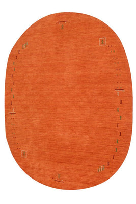 Gabbeh Teppich - Indus 200 x 200 cm - orange