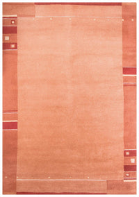 Nepal Teppich 160 x 90 cm - orange