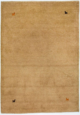 Gabbeh Teppich - Indus 200 x 140 cm - braun