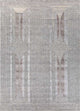 Designer Teppich - 270 x 180 cm - silber