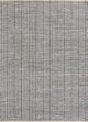 Juteteppich - 150 x 240 cm - schwarz-weiß