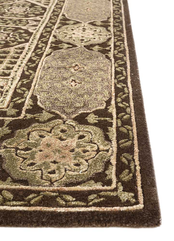 Wollteppich - 270 x 240 cm - beige