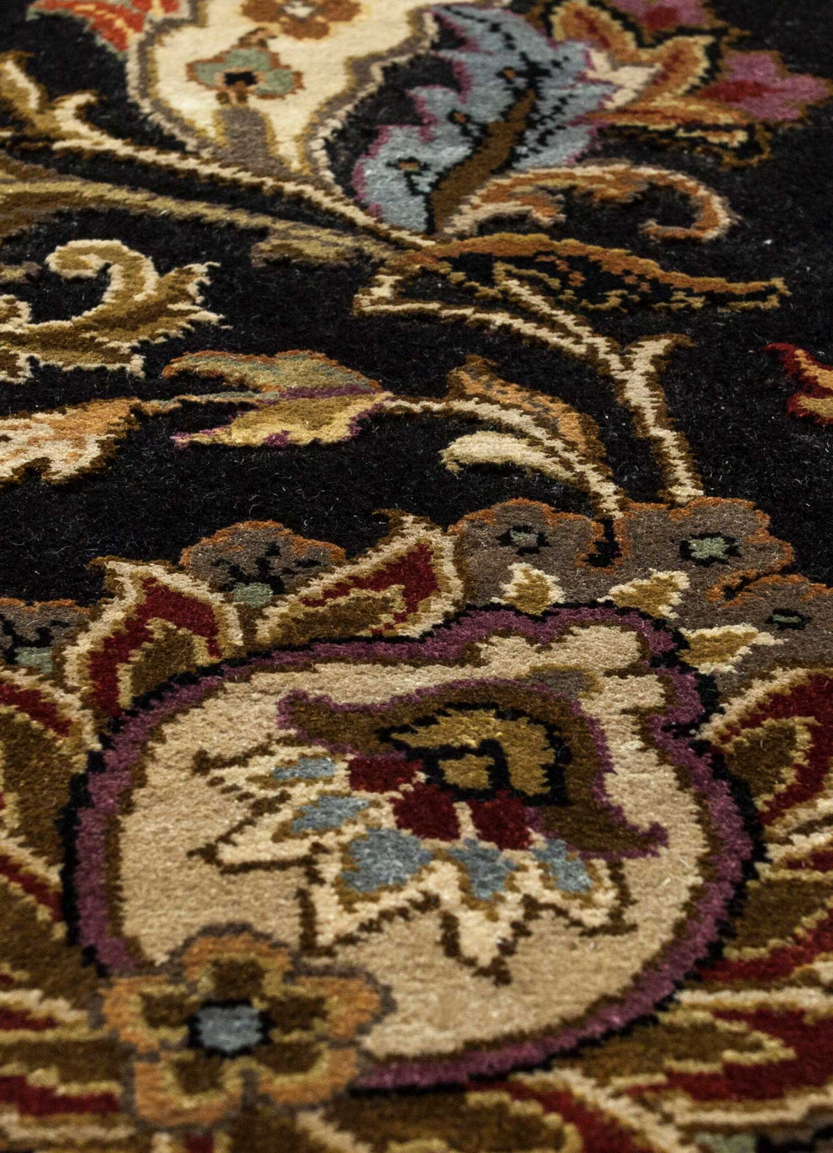 Wollteppich - 420 x 300 cm - anthrazit