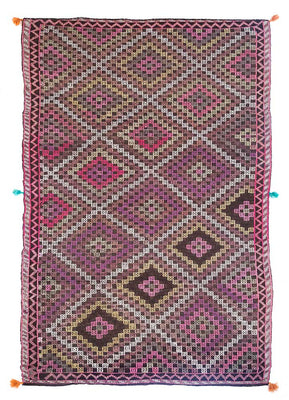 Wollteppich - 300 x 180 cm - beige