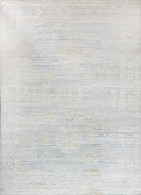 Wollteppich - 510 x 405 cm - grau