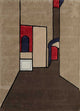 Wollteppich sonderform  - 170 x 240 cm - beige