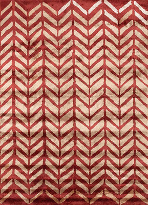 Designer Teppich - 240 x 150 cm - orange