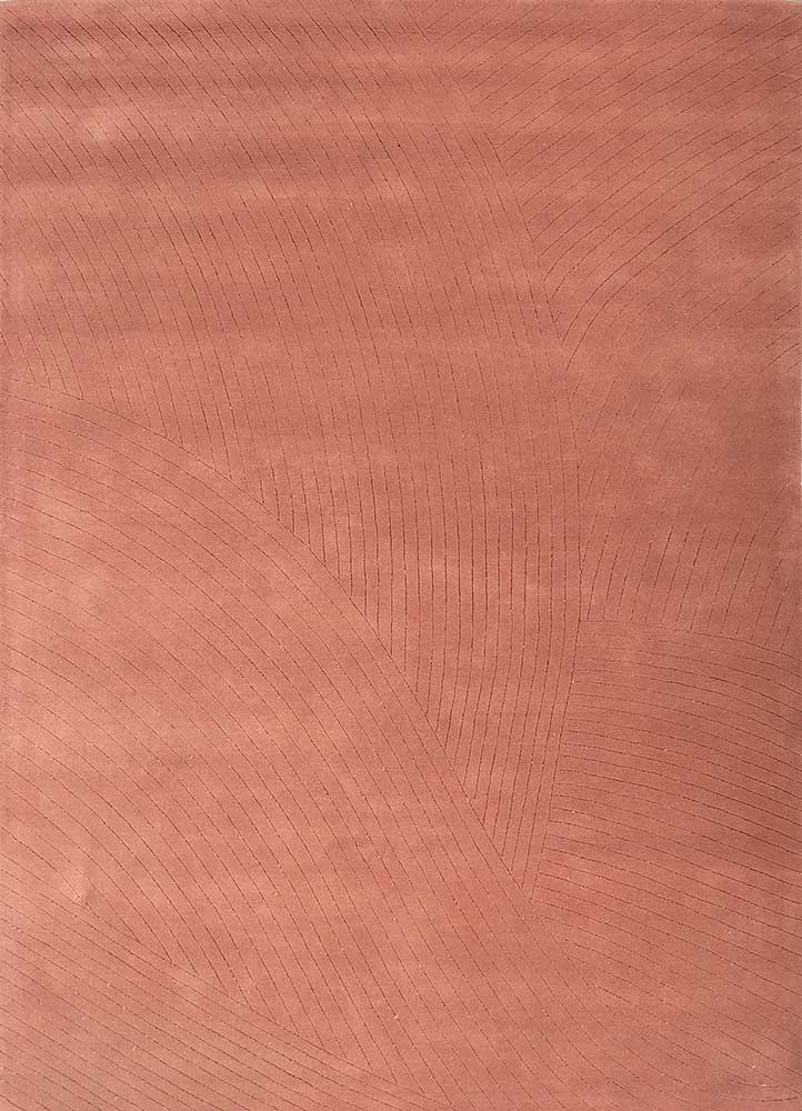 Wollteppich - 238 x 168 cm - orange