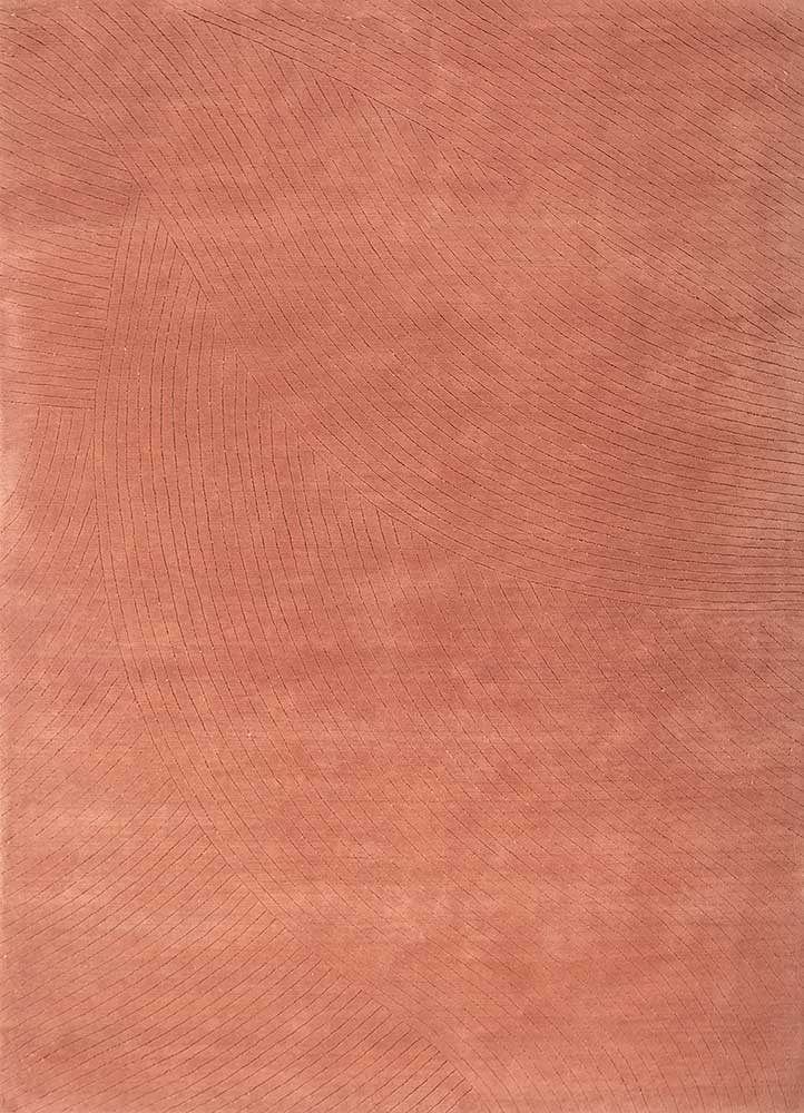 Wollteppich - 242 x 163 cm - orange
