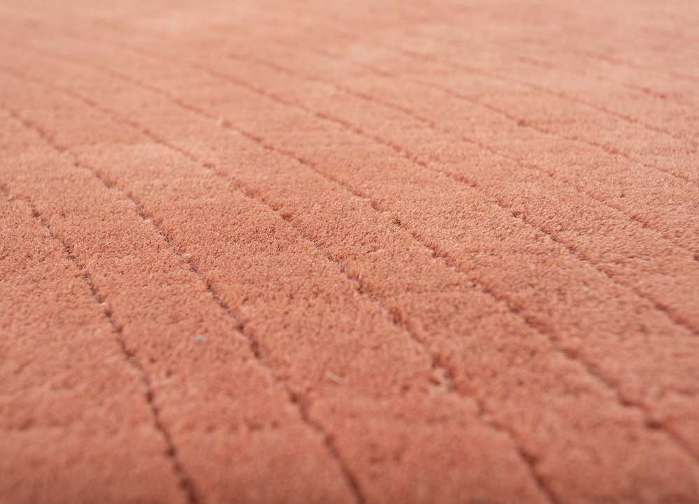 Wollteppich - 242 x 163 cm - orange