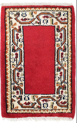 Orientteppich 90 x 60 cm - rot
