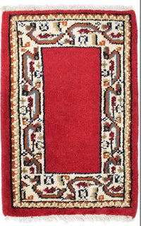 Orientteppich 90 x 60 cm - rot
