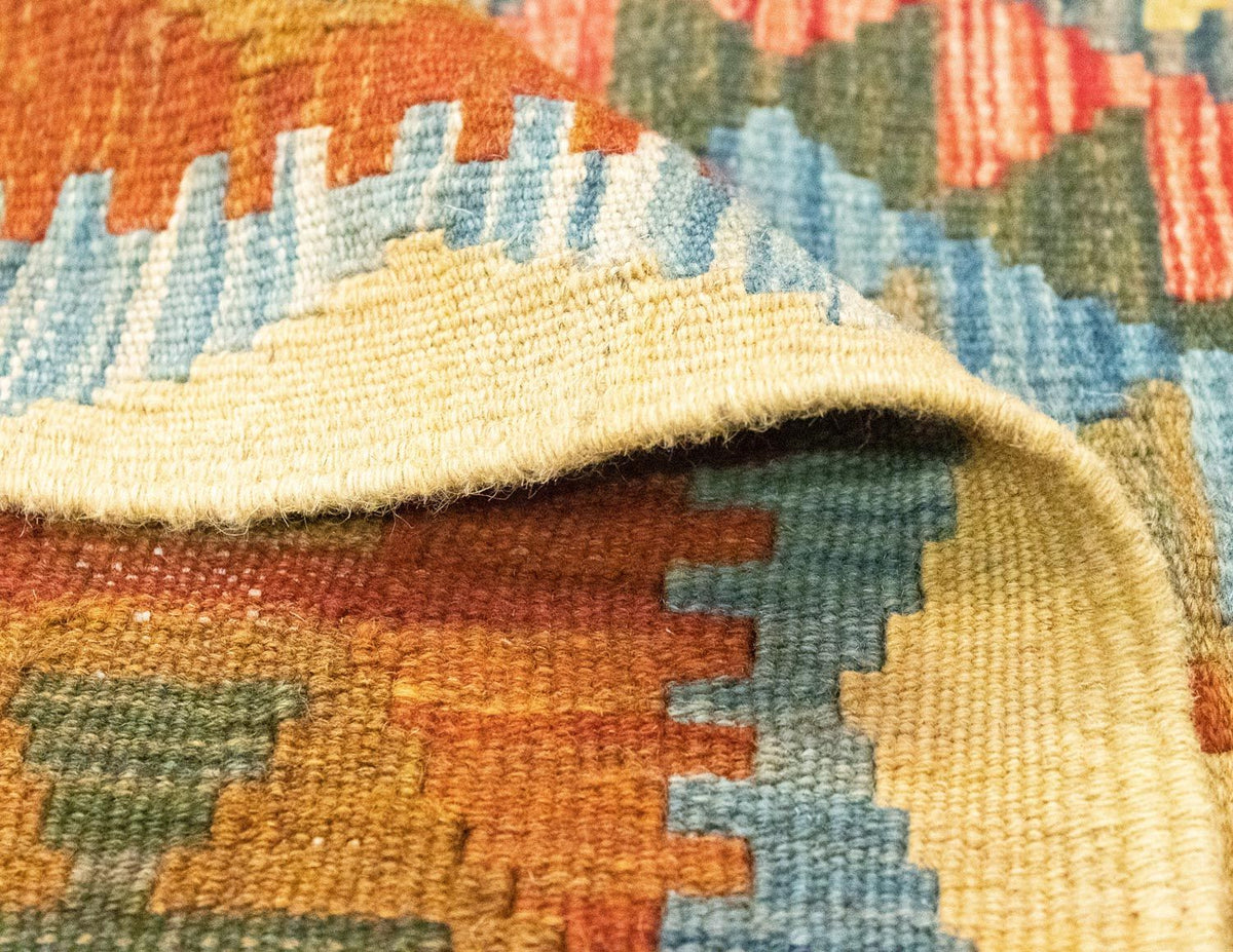 Kelim Teppich - Splash 196 x 154 cm