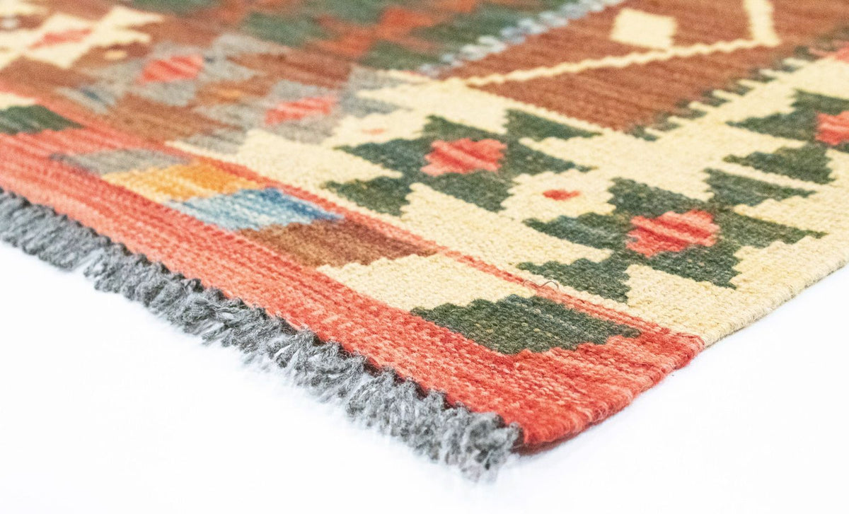 Kelim Teppich - Splash 203 x 154 cm - mehrfarbig