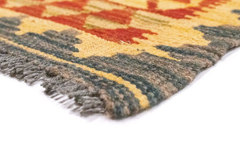 Kelim Teppich - Splash 207 x 139 cm - mehrfarbig