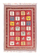 Perserteppich - Nomadic 170 x 120 cm - rot