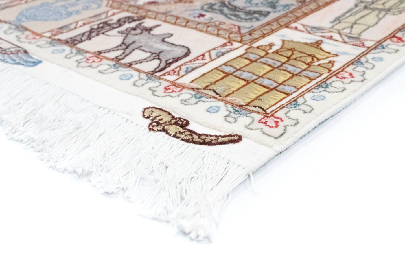 Perserteppich - Täbriz - Royal 134 x 75 cm - beige