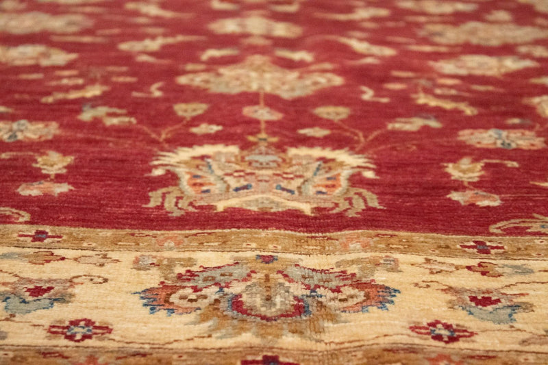 Ziegler Teppich 247 x 202 cm - rot