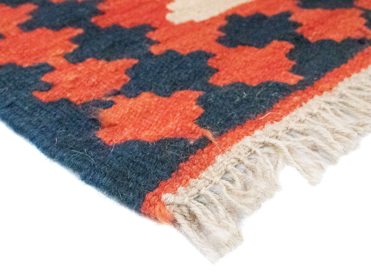 Kelim Teppich - Splash 96 x 64 cm - mehrfarbig