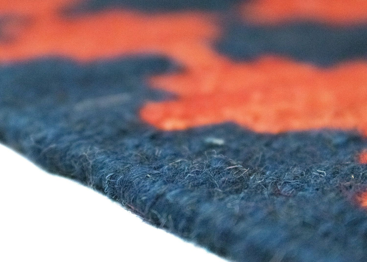 Kelim Teppich - Splash 96 x 64 cm - mehrfarbig