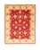 Ziegler Teppich 255 x 207 cm - rot