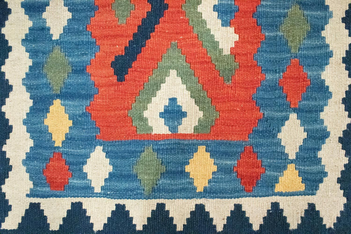 Kelim Teppich - Splash 96 x 63 cm - mehrfarbig