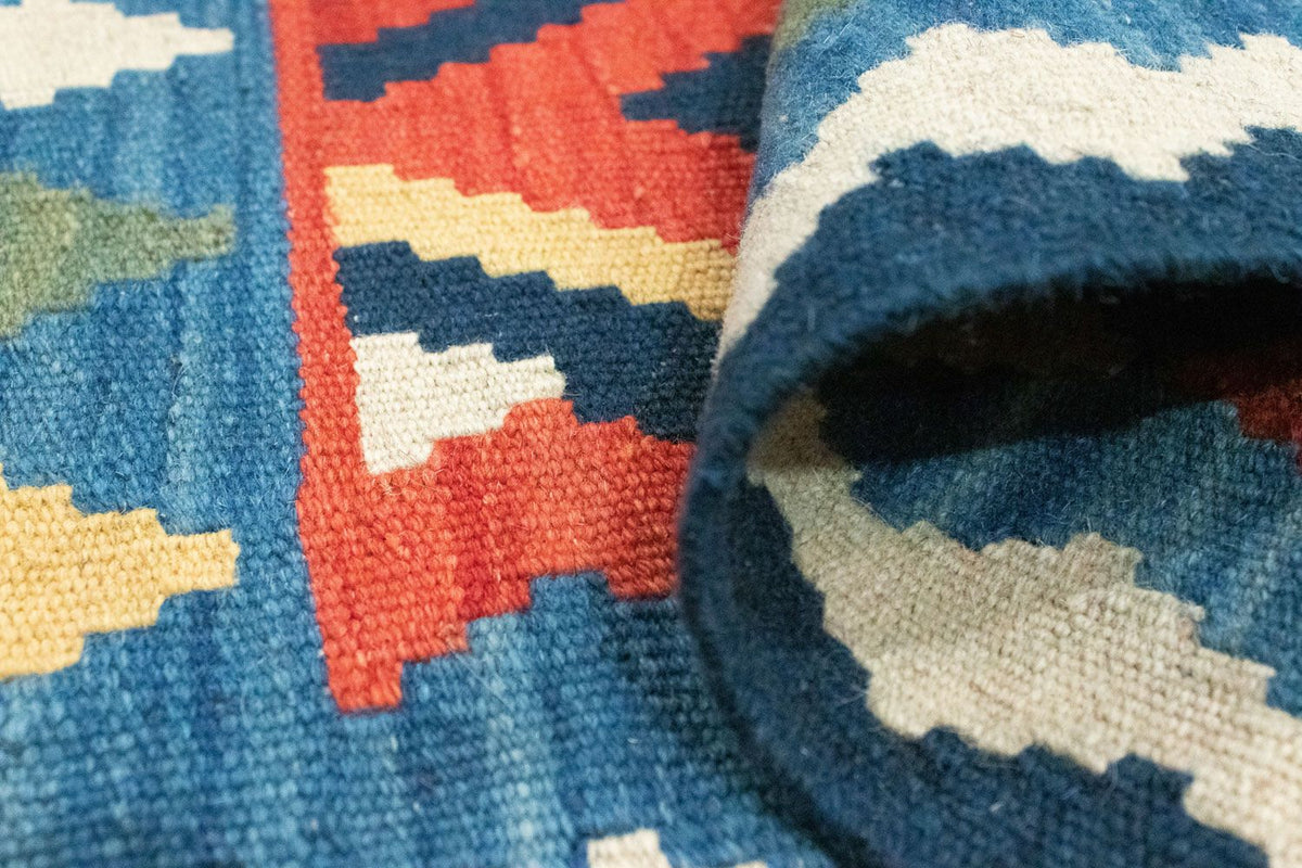 Kelim Teppich - Splash 96 x 63 cm - mehrfarbig