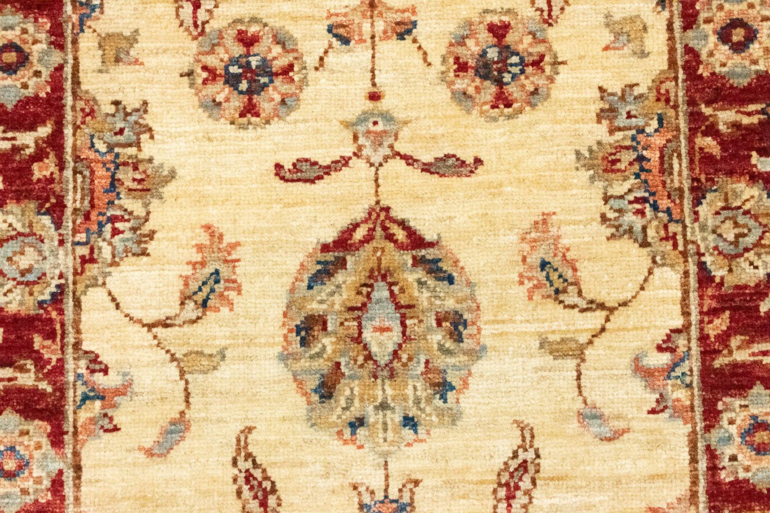 Ziegler Teppich 177 x 61 cm - beige