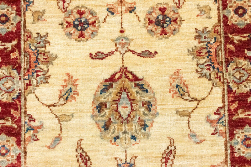 Ziegler Teppich 177 x 61 cm - beige