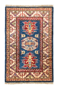 Ziegler Teppich - Kazak 90 x 58 cm - rot
