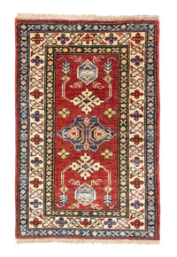 Ziegler Teppich - Kazak 93 x 62 cm - rot