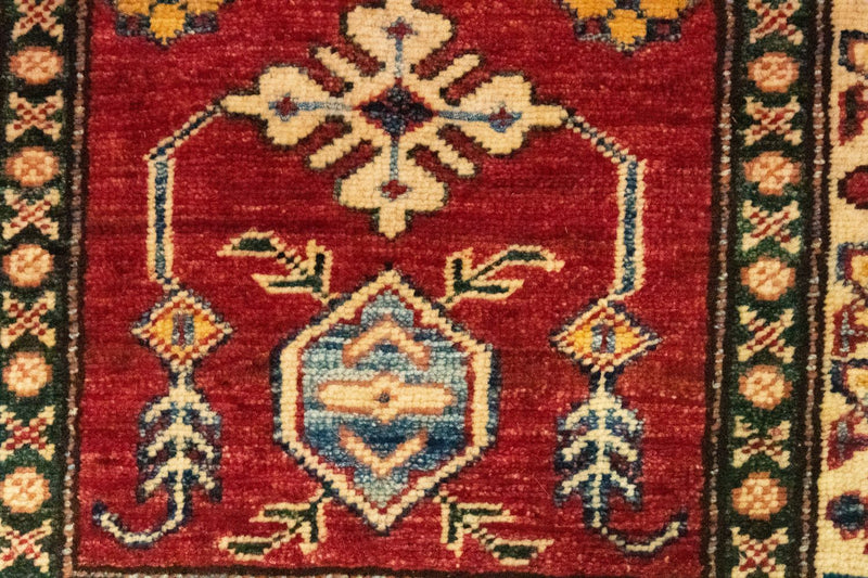 Ziegler Teppich - Kazak 93 x 62 cm - rot