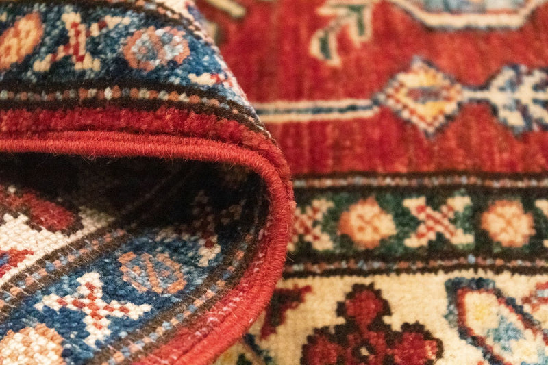 Ziegler Teppich - Kazak 93 x 62 cm - rot