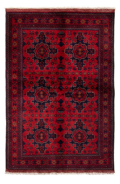 Khal Mohammadi Teppich 128x192cm - Orientteppich - dunkelrot