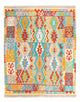 Kelim Maimene Teppich 203x152cm - Wollteppich