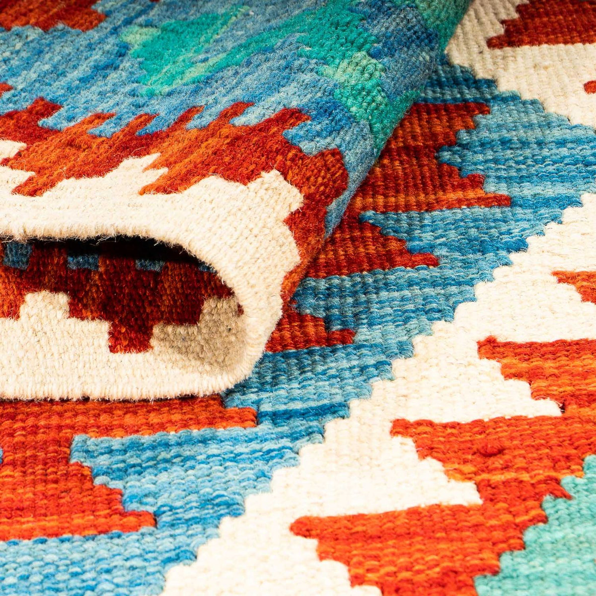 Kelim Teppich - Splash 122 x 81 cm