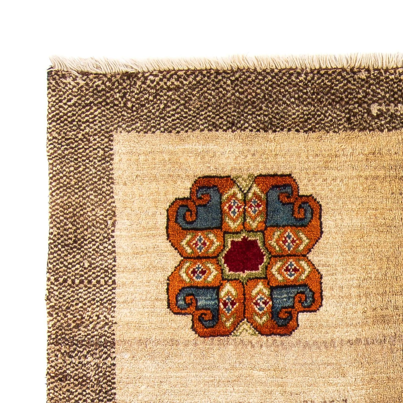 Gabbeh Persisch Teppich 192x128cm - Perserteppich Wollteppich