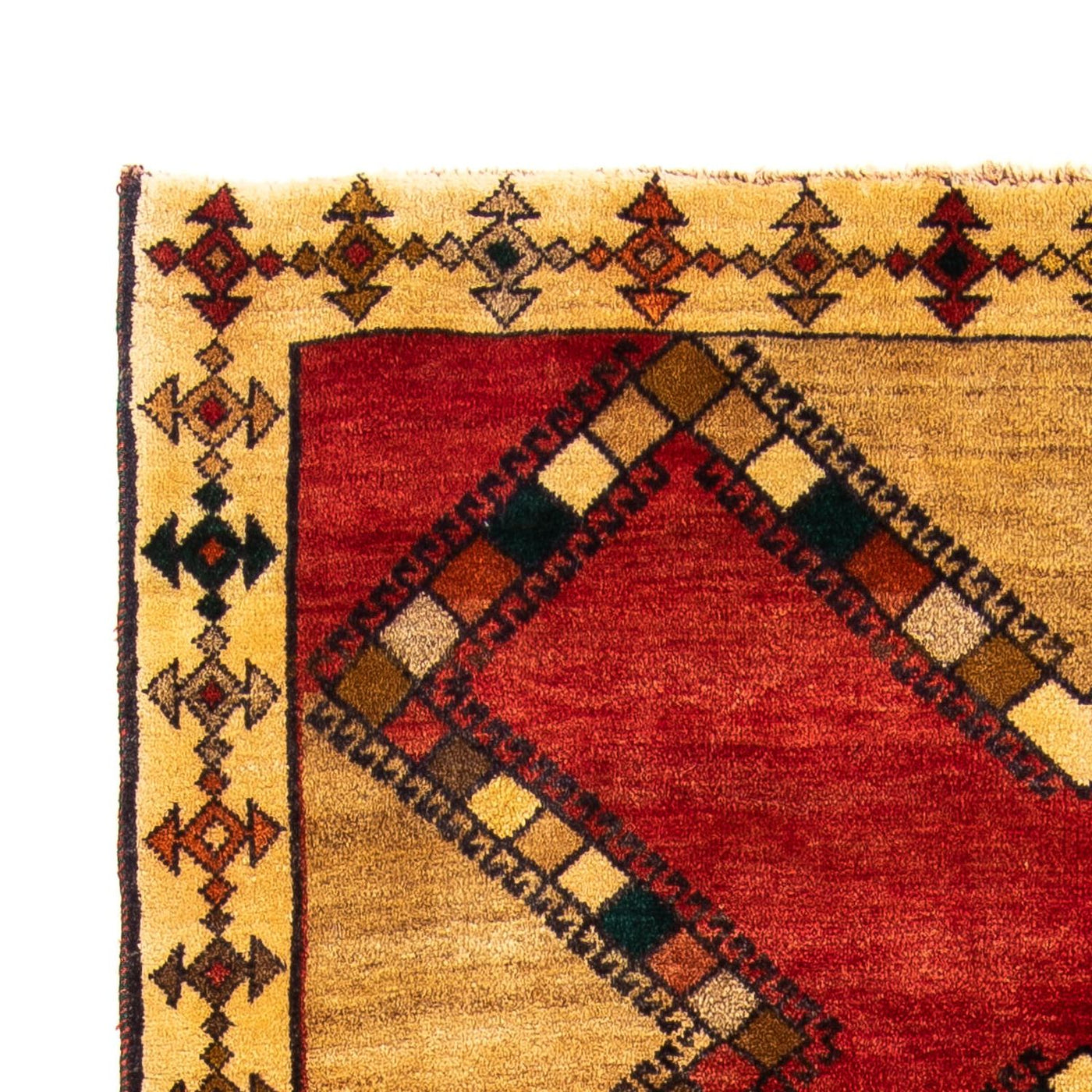 Gabbeh Persisch Teppich 192x114cm - Perserteppich Wollteppich