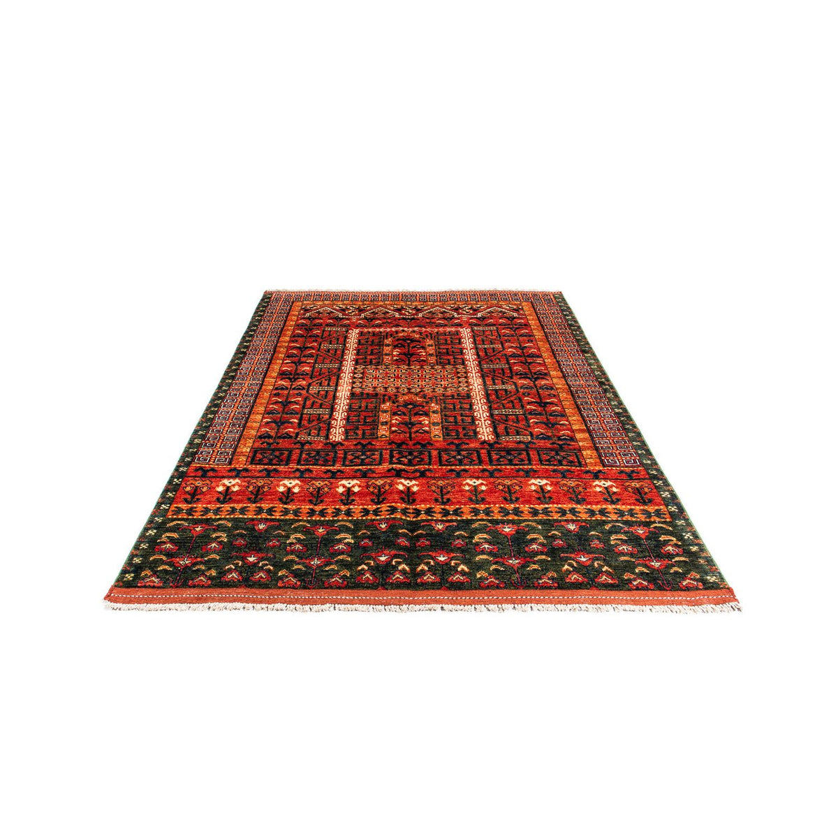 Afghan Teppich 196 x 158 cm