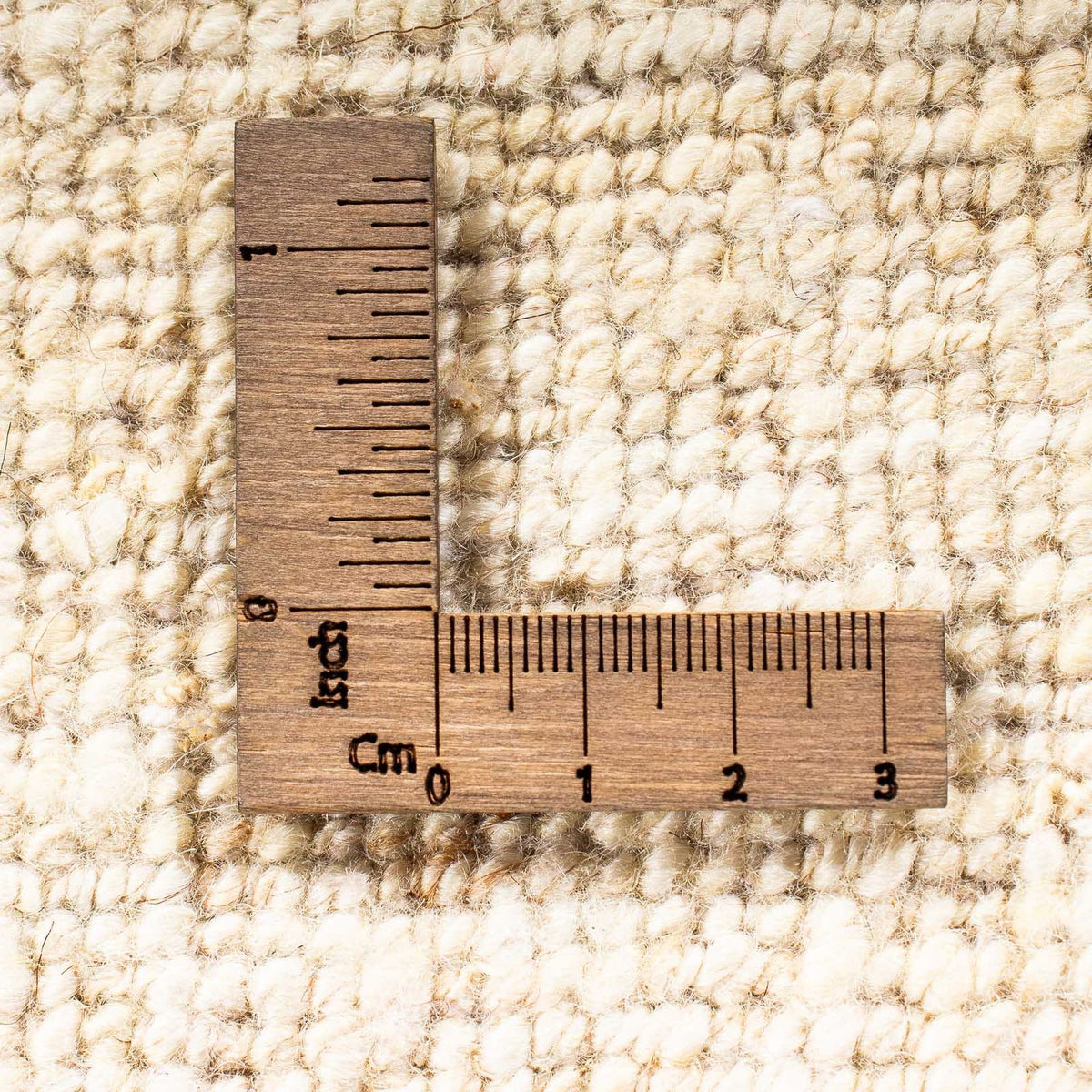 Gabbeh Teppich - Loribaft Perser 60 x 40 cm - beige