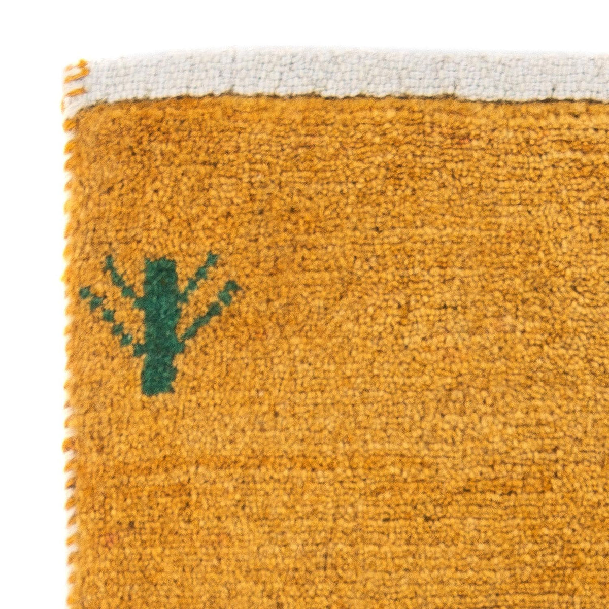 Gabbeh Teppich - Loribaft Perser 60 x 40 cm - orange