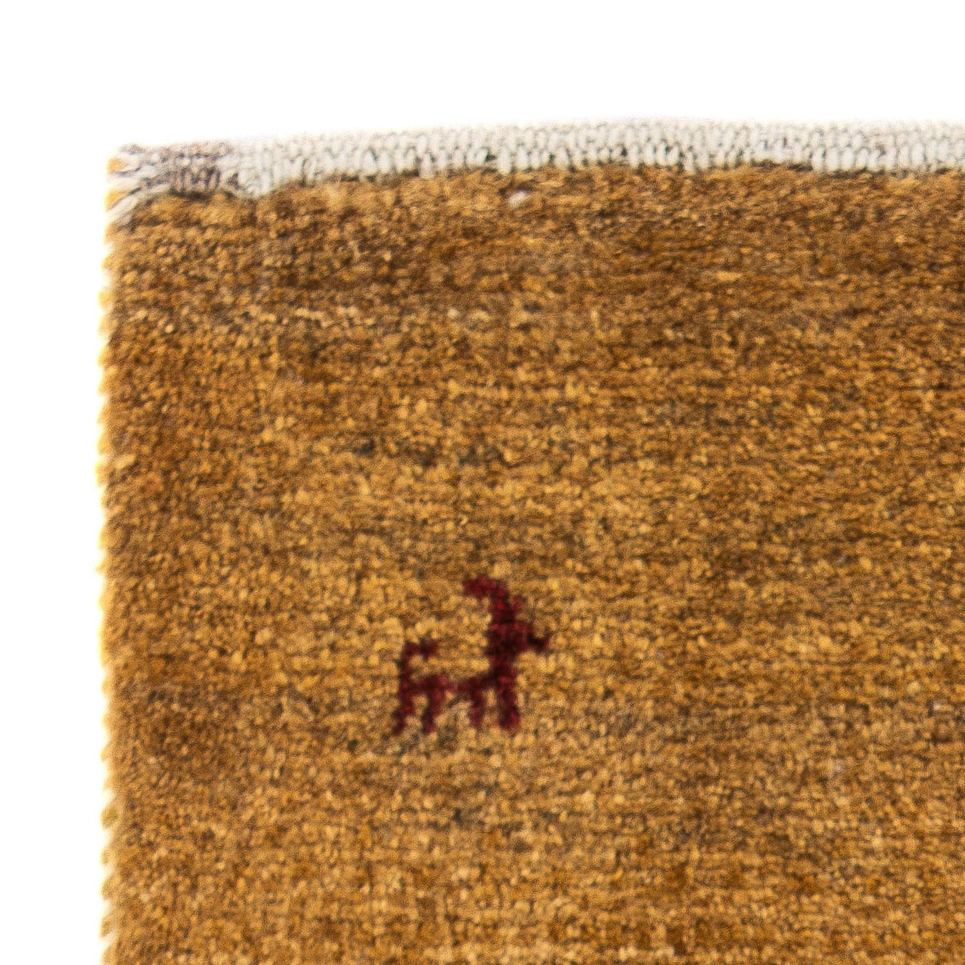 Gabbeh Teppich - Loribaft Perser 60 x 40 cm - braun