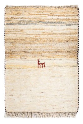Gabbeh Teppich - Perser 60 x 40 cm - beige