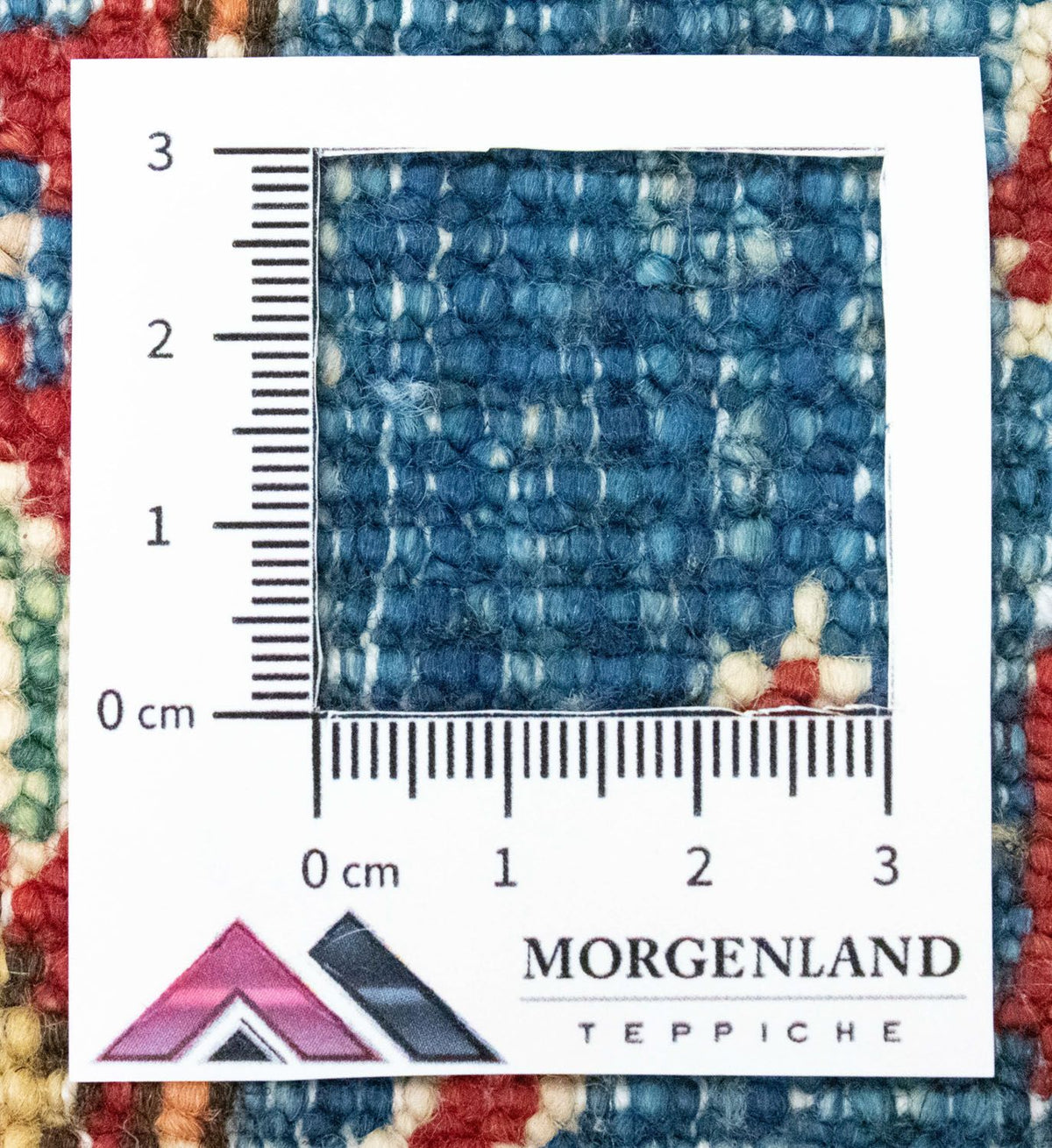 Ziegler Teppich - Kazak 97 x 65 cm - blau